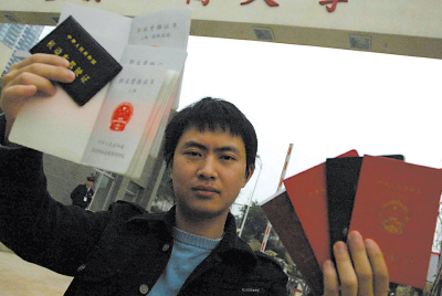 大学毕业证什么样